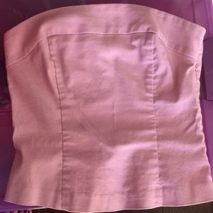 Pink 2000s tube top